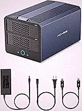 ACASIS 40Gbps 4-Bay Hard Drive Enclosure, RAID Enclosure with Dual-Bay HDD Enclosure for 3.5/2.5" SATA HDD/SSD+Dual-Bay NVMe Enclosure, USB4 Hard Drive Dock Compatible with USB4, Thunderbolt 3/4/5