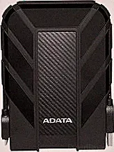 ADATA HD710 Pro - 2 TB External Hard Drive - Shockproof, Waterproof & Dustproof - Durable Storage - For Gamers, Students & Professionals - Mac, PC & Linux Compatible - Black - AHD710P-2TU31-CBK
