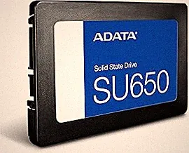 ADATA Ultimate SU650 Solid State Drive - 1TB Internal SSD - 2.5" SATA 6Gb/s - PC Upgrade - High-Speed, Secure Data Storage - Advanced Error Correction - Desktop Compatible - ASU650SS-1TT-R