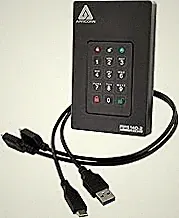 Apricorn 5TB Aegis Fortress L3- FIPS Level 3 Validated USB 3.0 Hardware Encrypted Portable Drive (AFL3-5TB)