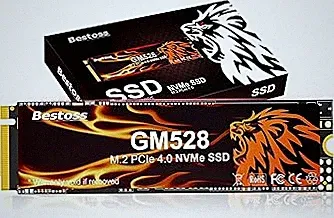 Bestoss 1TB M.2 SSD NVMe PCIe 2280 Internal Solid State Hard Drive, Up to 5000 MB/s, 3D NAND SLC Cache, SSD for Gaming PC Storage, Business Laptop, Home Entertainment, Creative Workflow GM528