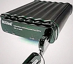 Buslink CipherShield USB 3.0/eSATA FIPS 140-2 Level 2 HIPAA 256-bit AES Hardware Encrypted Desktop Hard Drive (10TB)