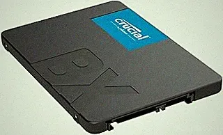 Crucial BX500 1TB 2.5 inch SSD, CT1000BX500SSD1, Black