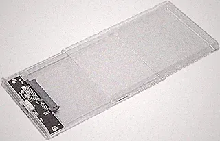 Hard Drive Enclosure USB3.0 Hard Disk Enclosure,Portable Clear Hard Disk Case Suitable for 2.5inch 7/9.5mm Interface HDD/SSD Hard Disk Case (ASHATAm7a3ntzsd1-11)