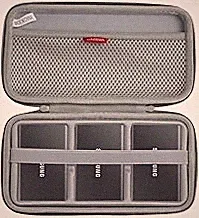 Hermitshell Hard Travel Case for Samsung T7 / T7 Touch Portable SSD 1TB 2TB 500GB USB 3.2 External Solid State Drive (Case for 3 Hard Drives, Gray)