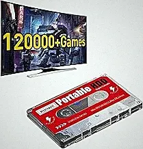 Kinhank 2TB Game Hard Drive, Built-in 120000+ Games, Batocera 33 System, External Hard Drive Compatible with Mac OS/Linux/Windows XP/7/8/10/11, Portable HDD, USB 3.0