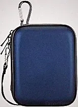 Lacdo Hard Drive Carrying Case for Seagate Portable/Seagate One Touch/Game Drive for PS5 / Ultra Touch Portable External Hard Drive HDD 1TB 2TB 4TB 5TB USB 3.0 Shockproof Travel Bag, Blue