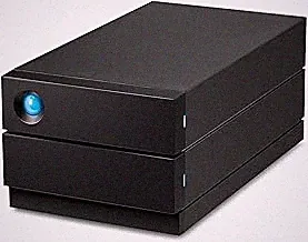 LaCie 2big RAID 16TB External Hard Drive Desktop HDD – USB-C, 7200 RPM Enterprise Class Drives, for Mac and PC Desktop, Rescue Services (STHJ16000800)