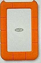 LaCie Rugged Mini, 4TB, 2.5", Portable External Hard Drive, for PC Mac iPad and iPhone, Data Rescue Service (LAC900633)