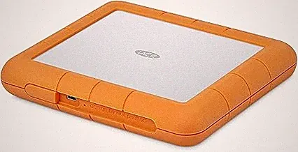 LaCie Rugged Raid Shuttle 8TB External Hard Drive Portable HDD - USB-C USB 3.0 Compatible, Drop Shock Dust Water Resistant, for Mac and PC Computer Desktop Laptop, 1 Mo Adobe CC (STHT8000800)
