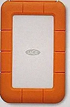 LaCie Rugged USB-C, 4TB, Portable External Hard Drive, Drop, Shock, Dust, Rain Resistant, for Mac & PC (STFR4000800)