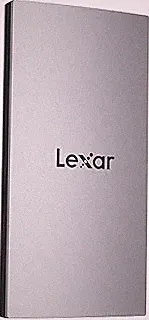 Lexar ES3 External SSD 1TB, USB 3.2 Gen2 Portable SSD, up to 1050MB/s Read, 1000MB/s Write, Portable SSD for iPhone15 Series/Mac/PS5/XBOX/Laptop/PC and Game Console