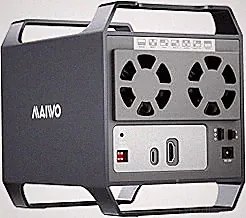 MAIWO 4 Bay HDD RAID Enclosure for 3.5" SATA Drive with Cooling Fan, USB A-C 3.0 & C-C Cable Included, Supports Raid Normal,0,3,5,1/10,Clone/Large(jbod) & 96TB Capacity, DAS Enclosure