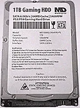 MaxDigitalData (MD1000GLSA6454-PS 1TB 64MB Cache 5400RPM SATA 6.0Gb/s 2.5inch 7MM Gaming Hard Drive (for PS3/PS4) - 2 Year Warranty