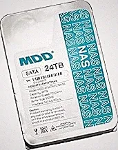 MDD 24TB 7200RPM 512MB Cache SATA 6.0Gb/s 3.5inch Internal NAS Hard Drive (MDD24TS51272NAS) - 5 Years Warranty (Renewed)