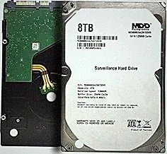 MDD MAXDIGITALDATA 8TB 7200 RPM 256MB Cache SATA 6.0Gb/s 3.5-inch Internal Hard Drive for Surveillance (MD8000GSA25672DVR) (Renewed)