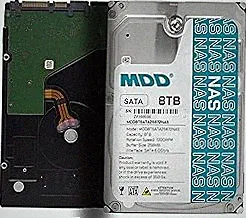 MDD MAXDIGITALDATA MDD (MDD8TSATA25672NAS) 8TB 7200RPM 256MB Cache SATA 6.0Gb/s 3.5-inch Internal NAS Hard Drive (Renewed)