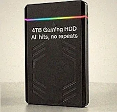 NEW 4TB retro Gaming Hard Drive 20K+ Games 3,300+ 3D/3A Titles No Duplicates with Latest Frontends & Emulators Seamless Switching Across 3 Gaming Systems Simple Setup True Plug&Play for Win7/ 8/10/11