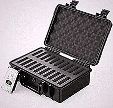ORICO Hard Drive Case 3.5inch 20-Bay Multi-Protection HDD Storage Box Suitcase with Foam External Hard Drive Carrying Case Anti-Static Shock Moisture Proof for WD/Seagate/Toshiba-PSC L20