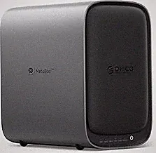 ORICO HS500 NAS Storage, AI Album and Virtual Machine, Flexible RAID Setup, 5* HDD Slot, 2 * M.2 NVMe SSD Slot, 2 * 2.5 GbE, 4K HDMl, Network Attached Storage (Diskless)