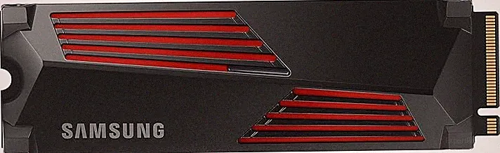 Samsung 990 PRO w/ Heatsink SSD 2TB, PCIe Gen4 M.2 2280 Internal Solid State Hard Drive, Seq. Read Speeds Up To 7,450MB/s for High End Computing, Workstations, Compatible w/ PlayStation 5, MZ-V9P2T0CW