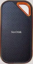 SANDISK Extreme PRO tragbare SSD SDSSDE81-4T00-G25, 4 TB Extreme Pro, bis zu 2000 MB/s, USB-C, USB 3.2 Gen 2x2, IP65 wasser- und staubabweisend, aktualisierte Firmware, externes Solid-State-Laufwerk