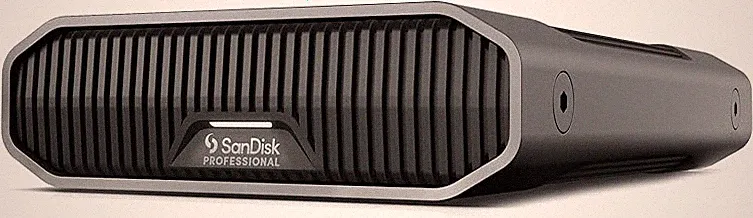 SanDisk Professional 12TB G-Drive Enterprise-Class External Desktop Hard Drive - 7200RPM Ultrastar HDD Inside, USB-C (10Gbps), USB 3.2 Gen 2, Mac Ready - SDPHF1A-012T-NBAAD