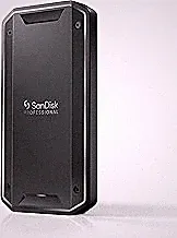 SANDISK Professional 1TB PRO-G40 SSD - Up to 3000MB/s, Thunderbolt 3 (40Gbps), USB-C (10Gbps), IP68 dust/Water Resistance, External Solid State Drive - SDPS31H-001T-GBCND