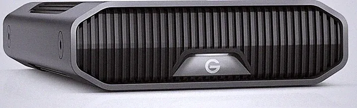 SanDisk Professional G-Drive SDPHF1A-018T-NBAAD Externe Desktop-Festplatte der Enterprise-Klasse, 18 TB, 7.200 U/min, Ultrastar HDD innen, USB-C (10 Gbit/s), USB 3.2 Gen 2, Mac Ready