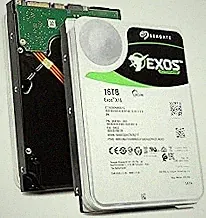 Seagate 16TB HDD Exos X16 7200 RPM 512e/4Kn SATA 6Gb/s 256MB Cache 3.5-Inch Enterprise Hard Drive (ST16000NM001G) (Renewed)