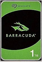 Seagate Barracuda 1TB Hard Drive, SATA III, 6Gbps, Cache 256MB, 7200RPM, 3.5 Inches, PC
