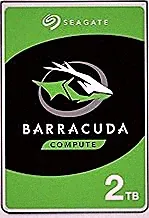 Seagate BarraCuda 2TB Internal Hard Drive HDD – 2.5 Inch SATA 6Gb/s 5400 RPM 128MB Cache for Computer Desktop PC – Frustration Free Packaging (ST2000LM015)