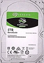 Seagate BarraCuda 5TB Internal Hard Drive HDD – 2.5 Inch SATA 6Gb/s 5400 RPM 128MB Cache for Computer Desktop PC (ST5000LM000)