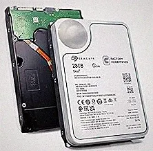 Seagate Exos 28TB Internal Hard Drive HDD - 3.5 in CMR SATA 6Gb/s, 7200 RPM, 512MB Cache, 2.5M MTBF - ST28000NM000C (Renewed)