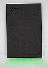 Seagate Game Drive for Xbox 2 TB External Hard Drive Portable HDD - USB 3.2 Gen 1, Black with built-in green LED bar, Xbox Certified, 3 year Rescue Services (STKX2000400)