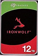 Seagate IronWolf 12TB NAS Internal Hard Drive HDD – CMR 3.5 Inch SATA 6Gb/s 7200 RPM 256MB Cache for RAID Network Attached Storage (ST12000VNZ008/ST12000VN0008)