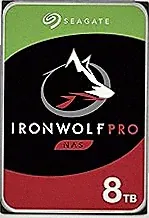Seagate IronWolf Pro 8TB NAS Internal Hard Drive HDD – 3.5 Inch SATA 6Gb/s 7200 RPM 256MB Cache for RAID Network Attached Storage, Data Recovery Service – Frustration Free Packaging (ST8000NEZ01)