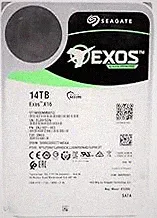 Seagate (Renewed) Exos X16 14TB 7200 RPM SATA 6Gb/s 256MB Cache 3.5-Inch Internal Data Center HDD Enterprise Hard Drive (ST14000NM001G)