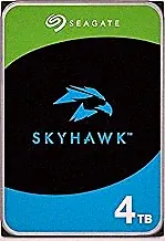 Seagate Skyhawk 4TB Video Internal Hard Drive HDD – 3.5 Inch SATA 6Gb/s 64MB Cache for DVR NVR Security Camera System with Drive Health Management and in-House Rescue Services (ST4000VXZ16/016)