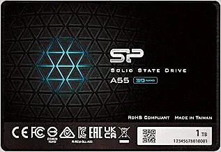 Silicon Power 1TB SSD 3D NAND A55 SLC Cache Performance Boost SATA III 2.5" 7mm (0.28") SSD Internal Solid State Drive (SU001TBSS3A55S25EC)