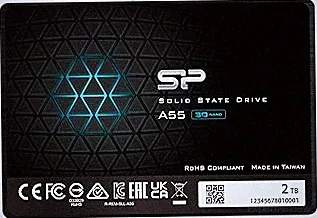 Silicon Power 2TB SSD 3D NAND A55 SLC Cache Performance Boost SATA III 2.5" 7mm (0.28") SSD Internal Solid State Drive (SU002TBSS3A55S25EC)