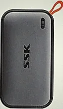SSK Portable SSD 1TB External Solid State Drives, up to 1050MB/s USB C SSD External Hard Drive USB 3.2 Gen2 for iPhone 15/Pro, Windows, Mac, Android Phones and Tablets