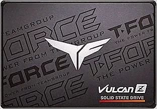 TEAMGROUP T-FORCE VULCAN Z 1TB SLC Cache 3D NAND TLC 2.5 Inch SATA III Internal Solid State Drive SSD (R/W Speed up to 550/500 MB/s) T253TZ001T0C101