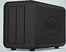 TERRAMASTER D2-320 USB RAID Enclosure - USB 3.2 Gen 2 10Gbps Type C 2Bay Direct Attached Storage Supports RAID 0, 1, Single, JBOD (Diskless)