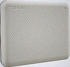 Toshiba Canvio Advance 2TB Portable External Hard Drive USB 3.0, White - HDTCA20XW3AA