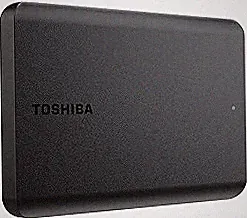 Toshiba Canvio Basics 2TB Portable External Hard Drive USB 3.0, Black - HDTB520XK3AA