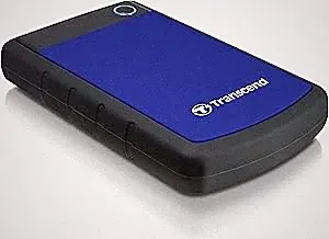 Transcend 4TB USB 3.1 Gen 1 StoreJet 25H3B SJ25H3B Rugged External Hard Drive TS4TSJ25H3B Blue