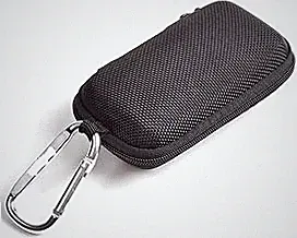 USB Flash Drive Case Bag, EVA Shockproof, Pressure Proof and Waterproof Hard Carrying Travel Case Bag for USB Cable, Earphones, Memory Cards, U Disk, Keys, Money - Black