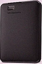 WD 2TB Elements Portable External Hard Drive for Windows, USB 3.2 Gen 1/USB 3.0 for PC & Mac, Plug and Play Ready - WDBU6Y0020BBK-WESN