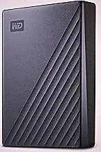 WD 2TB My Passport Ultra, Blue, Portable External Hard Drive, backup software with defense against ransomware, and password protection, USB-C and USB 3.1 - WDBC3C0020BBL-WESN